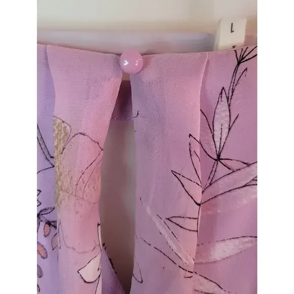 MAURICES Purple Lavender Floral Keyhole Tank Dress Women's Plus Size 1XL 16/18 - Picture 10 of 12